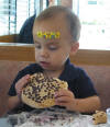 E with big cookie.JPG (335017 bytes)